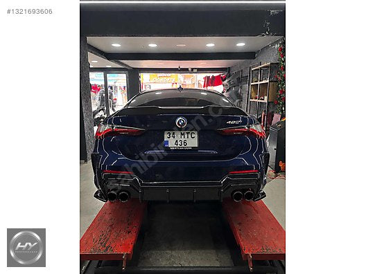 BMW 4 SERİSİ G22 COUPE 2020+ PIANO BLACK AERO BODY KİT SETİ