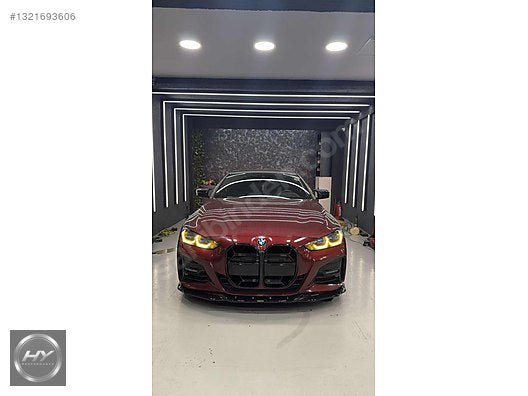 BMW 4 SERİSİ G22 COUPE 2020+ PIANO BLACK AERO BODY KİT SETİ