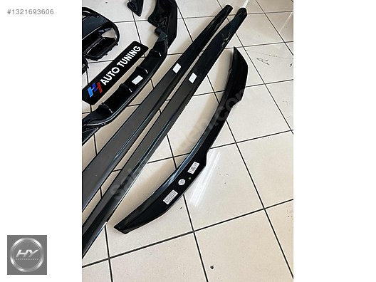 BMW 4 SERİSİ G22 COUPE 2020+ PIANO BLACK AERO BODY KİT SETİ