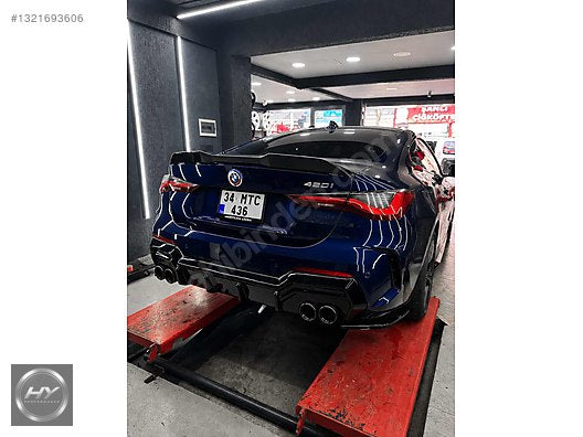 BMW 4 SERİSİ G22 COUPE 2020+ PIANO BLACK AERO BODY KİT SETİ