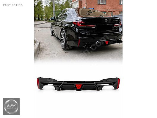 BMW 5 SERİSİ G30 2017-2023 M5 CS LED IŞIKLI ÇAKARLI DİFÜZÖR
