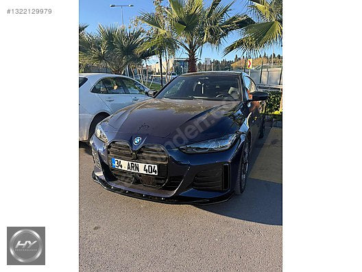 BMW i4 G26 2022-2025 M4 STYLE PARLAK SİYAH PANJUR