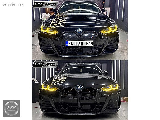 BMW i4 G26 2022-2025 M4 CSL STYLE PARLAK SİYAH PANJUR