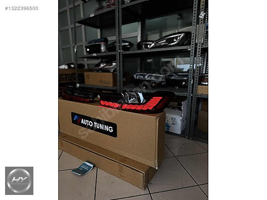 BMW 3 SERİSİ G20 UYUMLU GTS DRAGON OLED STOP SETİ SMOKE