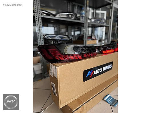 BMW 3 SERİSİ G20 UYUMLU GTS DRAGON OLED STOP SETİ SMOKE