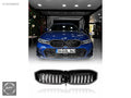 BMW 3 SERİSİ G20 LCI 2022+ SHADOW LINE PIANO BLACK LEDLİ PANJUR