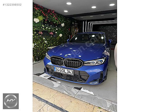 BMW 3 SERİSİ G20 LCI 2022+ SHADOW LINE PIANO BLACK LEDLİ PANJUR
