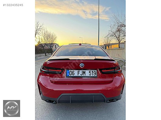 BMW 3 SERİSİ G20 LCI 2022+ 340 M340i DİFÜZÖR KARE EGZOZ UCU SET