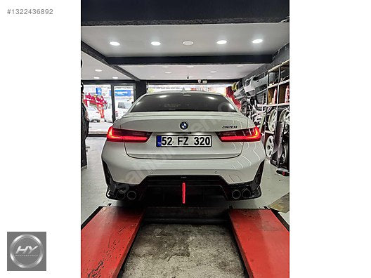 BMW G20 LCI 340 340i M340i F1 Ledli Işıklı Çakarlı Vten Difüzör