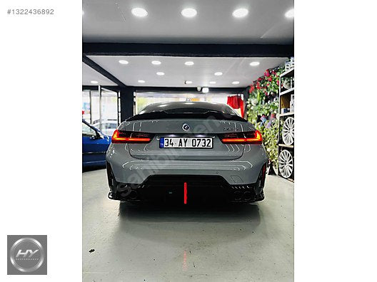 BMW G20 LCI 340 340i M340i F1 Ledli Işıklı Çakarlı Vten Difüzör