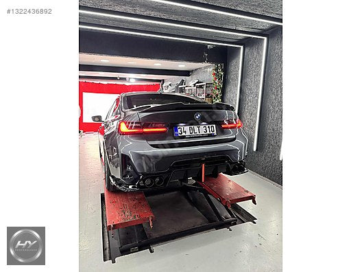 BMW G20 LCI 340 340i M340i F1 Ledli Işıklı Çakarlı Vten Difüzör