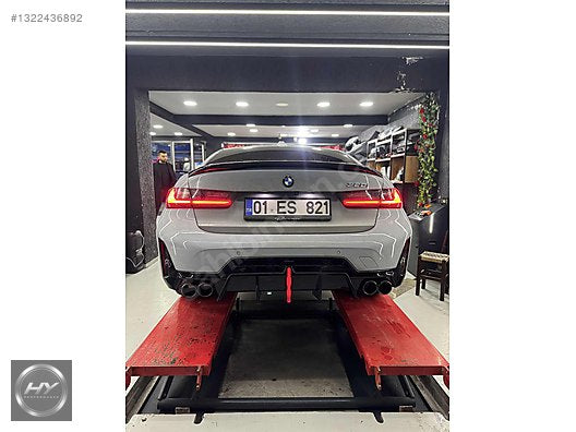 BMW G20 LCI 340 340i M340i F1 Ledli Işıklı Çakarlı Vten Difüzör
