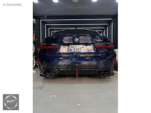 BMW G20 LCI 340 340i M340i F1 Ledli Işıklı Çakarlı Vten Difüzör