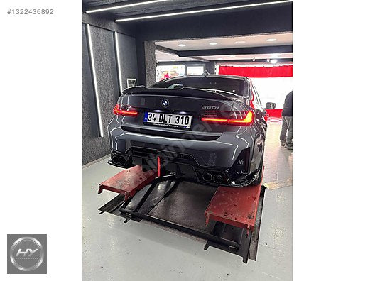 BMW G20 LCI 340 340i M340i F1 Ledli Işıklı Çakarlı Vten Difüzör