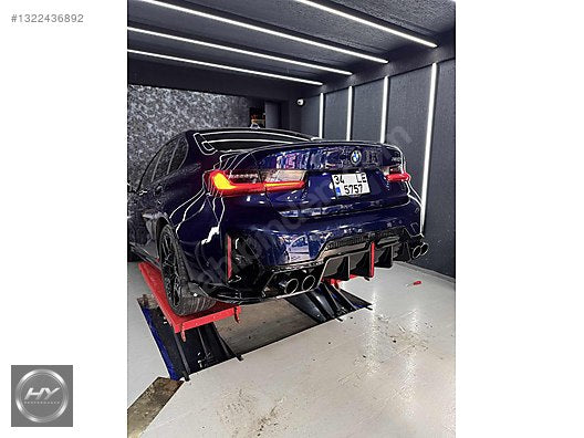 BMW G20 LCI 340 340i M340i F1 Ledli Işıklı Çakarlı Vten Difüzör