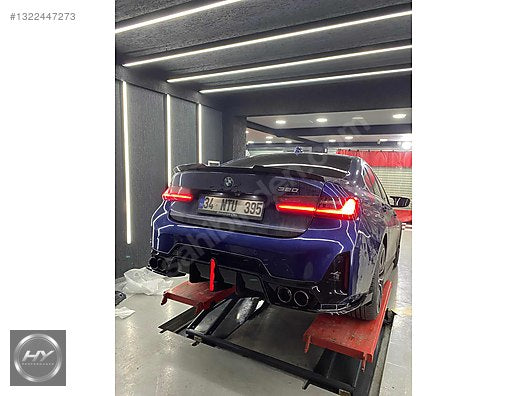 BMW G20 LCI 340 340i M340i F1 Ledli Işıklı Çakarlı Vten Difüzör