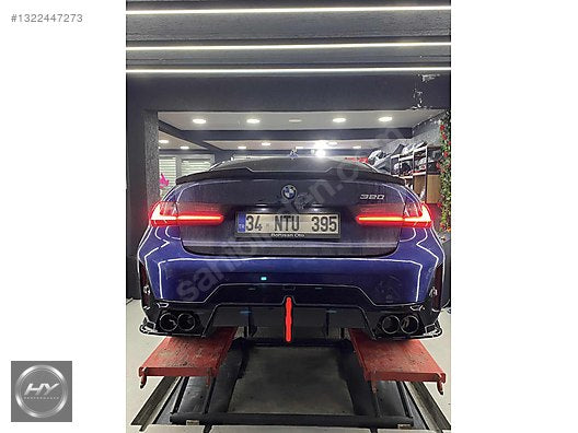 BMW G20 LCI 340 340i M340i F1 Ledli Işıklı Çakarlı Vten Difüzör