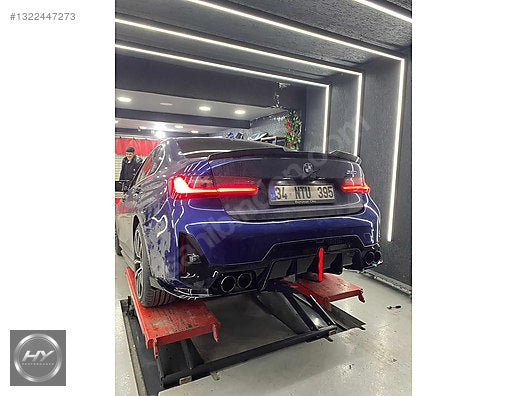 BMW G20 LCI 340 340i M340i F1 Ledli Işıklı Çakarlı Vten Difüzör