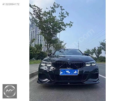 BMW 3 Serisi G20 18-22 AC Schnitzer Ön Tampon Ek Lip Piano Black