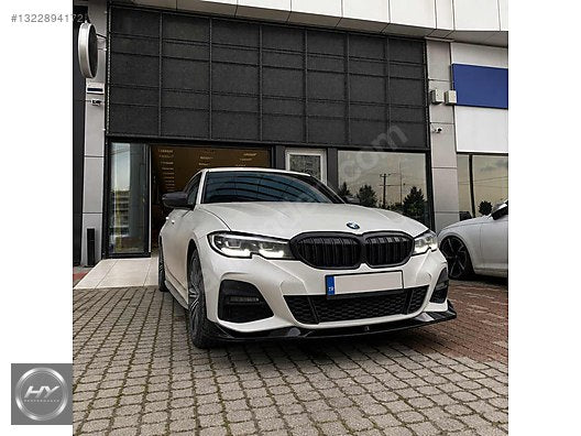 BMW 3 Serisi G20 18-22 AC Schnitzer Ön Tampon Ek Lip Piano Black