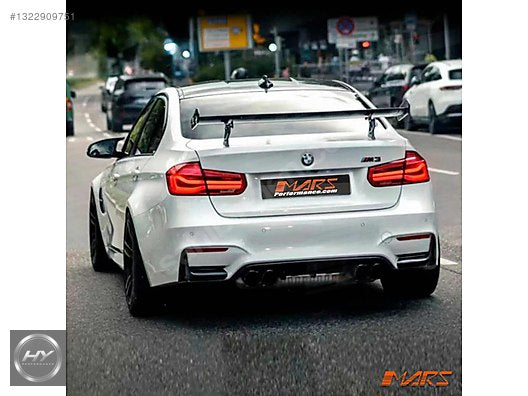 BMW 3 Serisi F30 F80 M3 12-18 GTS Style Bagaj GT Kanat Spoyler