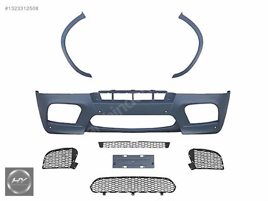 BMW X5 E70 / X6 E71 2007-2014 Uyumlu X5M / X6M Ön Tampon Seti