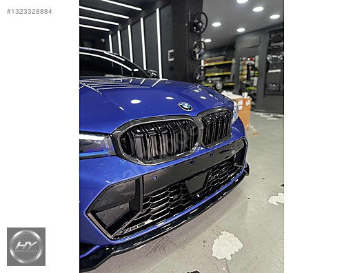 BMW 3 Serisi G20 LCI Facelift M3 Karbon Panjur Carbon Çerçeveli