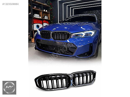 BMW 3 Serisi G20 LCI Facelift M3 Karbon Panjur Carbon Çerçeveli