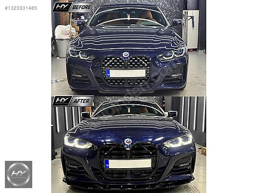 BMW 4 SERİSİ G22 COUPE G23 CABRIO PIANO BLACK AERO BODY KIT