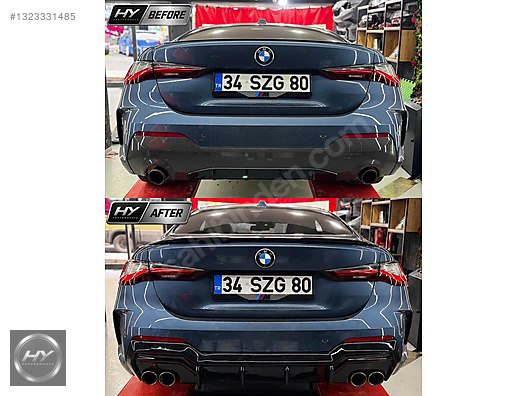 BMW 4 SERİSİ G22 COUPE G23 CABRIO PIANO BLACK AERO BODY KIT