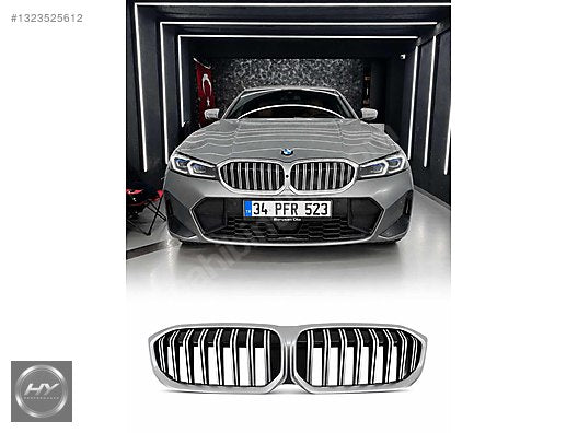 BMW 3 Serisi G20 LCI Facelift M Sport 2022+ 50. Yıl Krom Panjur