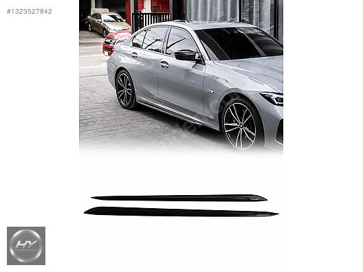 BMW 3 Serisi G20 2018-2026 Kısa Marşpiyel Eki Lip Piano Black