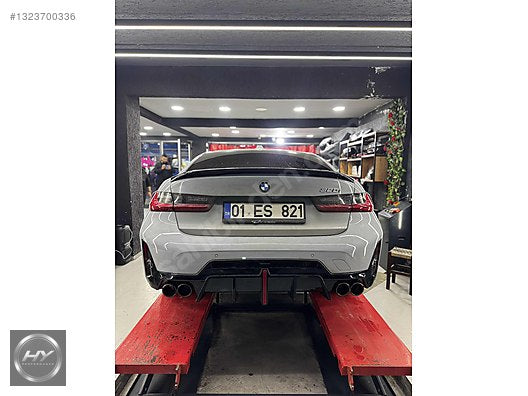 BMW 3 Serisi G20 Facelift VTEN F1 Led Işıklı Reflektörlü Difüzör
