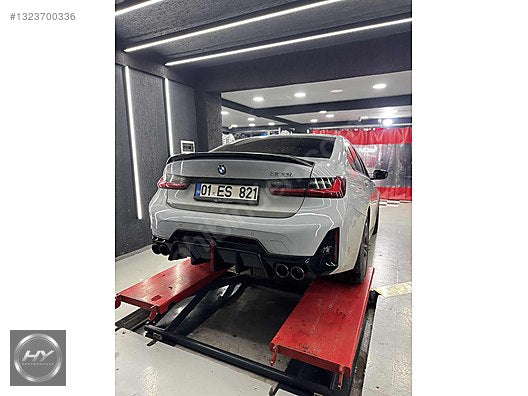 BMW 3 Serisi G20 Facelift VTEN F1 Led Işıklı Reflektörlü Difüzör