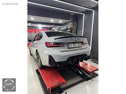 BMW 3 Serisi G20 Facelift VTEN F1 Led Işıklı Reflektörlü Difüzör
