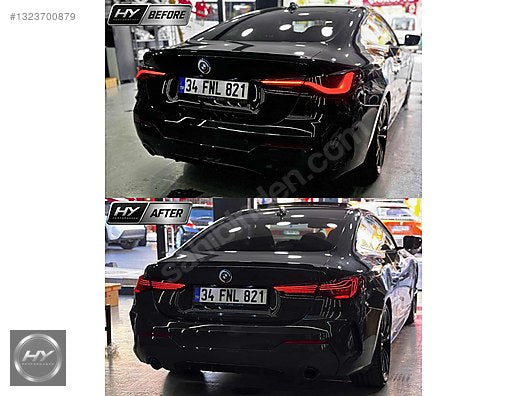 BMW 4 Serisi G22 G23 G26 CSL Lazer Laser Stop Seti Animasyonlu