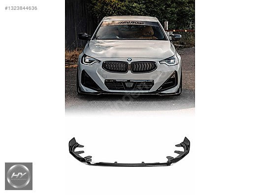 BMW 2 Serisi G42 M Paket 2022+ M Performance Ön Tampon Eki Lip