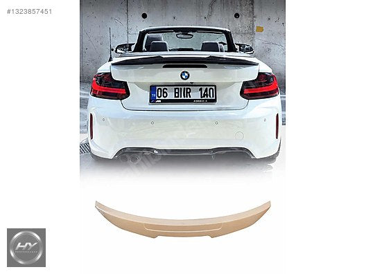BMW 2 Serisi F23 Cabrio PSM Style Bagaj Spoyleri Boyasız