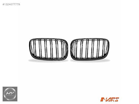 BMW X5 E70 X6 E71 2008-2014 M Çift Çizgi Panjur Piano Black