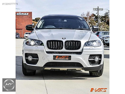 BMW X5 E70 X6 E71 2008-2014 M Çift Çizgi Panjur Piano Black