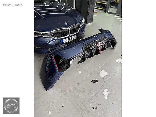 BMW 3 Serisi G20 2018-2026 Uyumlu VTEN Arka Tampon Body Kit Seti