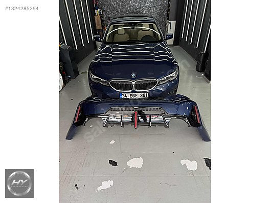 BMW 3 Serisi G20 2018-2026 Uyumlu VTEN Arka Tampon Body Kit Seti