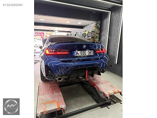 BMW 3 Serisi G20 2018-2026 Uyumlu VTEN Arka Tampon Body Kit Seti