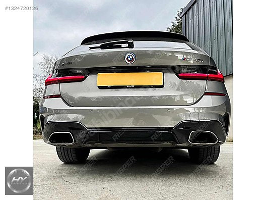 BMW 3 Serisi G20 18-22 340i Difüzör Krom Egzoz Seti 340 M340i