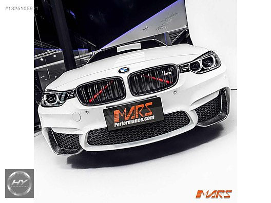BMW 3 Serisi F30 2012-2018 M3 GoodGo Style Ön Tampon Panjur Seti