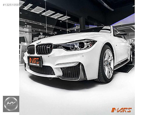 BMW 3 Serisi F30 2012-2018 M3 GoodGo Style Ön Tampon Panjur Seti