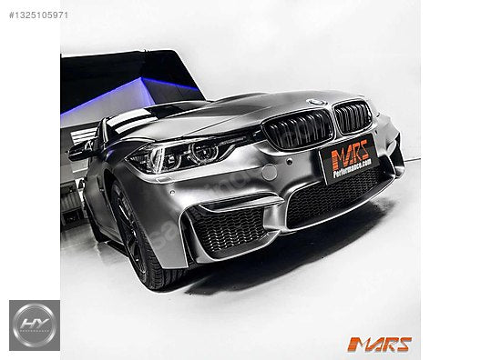 BMW 3 Serisi F30 2012-2018 M3 GoodGo Style Ön Tampon Panjur Seti