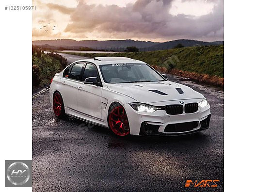 BMW 3 Serisi F30 2012-2018 M3 GoodGo Style Ön Tampon Panjur Seti