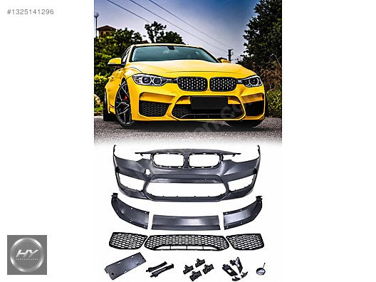 BMW 3 Serisi F30 2012-2018 M Ön Tampon Dönüşüm Kiti