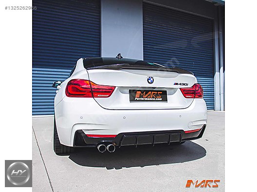 BMW 4 Serisi F32 F33 F36 2013-20 M Sport Arka Tampon Difüzör Set